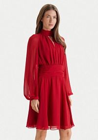 Sukienka koktajlowa Marciano Guess czerwona 6RGK20 7429A  Regular Fit