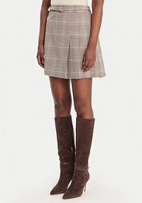 Spódnica mini Guess brązowa W6RD55 WJ642  Regular Fit