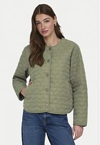 Kurtka przejściowa ONLY zielona damska Heart 15366265  Regular Fit