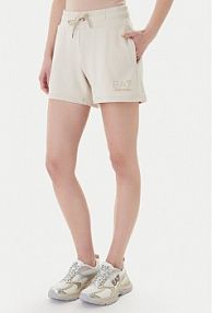 Szorty sportowe EA7 Emporio Armani beżowe 7W000269 AF12482 U1088  Regular Fit