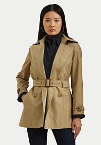 Trencz LAUREN RALPH LAUREN beżowy 297967126002  Regular Fit