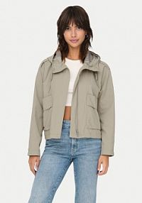 Kurtka przejściowa ONLY beżowa damska Mamba 15308621  Regular Fit