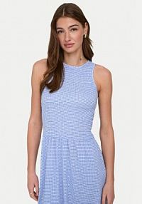 Sukienka letnia ONLY niebieska Celle 15369284  Regular Fit