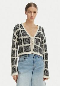 Kardigan ONLY czarny Loa 15356436  Regular Fit