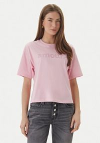 T-shirt ONLY różowy damski Rhine 15368901  Boxy Fit