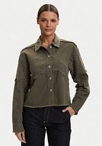 Kurtka przejściowa ONLY zielona damska Elena 15232378  Regular Fit