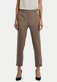 Chinosy Vero Moda brązowe Maya 10225280  Regular Fit