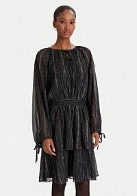 Sukienka koktajlowa DKNY czarna DD5H1H71  Regular Fit