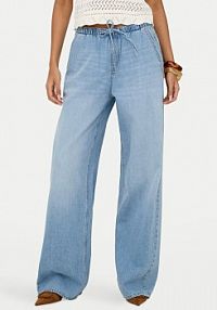 Jeansy ONLY niebieskie damskie Jay 15363663  Wide Leg