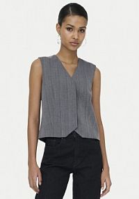 Kamizelka ONLY szara damska Garniturowa Jackie 15364317  Regular Fit