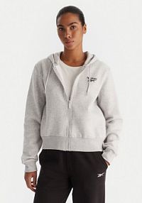 Bluza rozpinana Reebok szara damska Viola RK25171CCW  Regular Fit