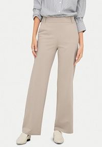 Spodnie eleganckie ONLY beżowe damskie Materiałowe Poptrash 15341829  Straight Fit