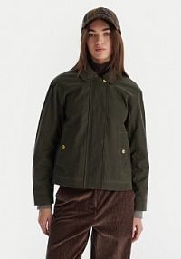 Kurtka przejściowa Hunter zielona damska Leith HARW0065251  Oversize