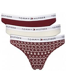 Stringi Tommy Hilfiger kolorowe Komplet stringów UW0UW06134