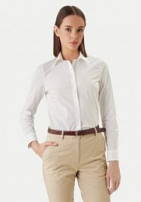 Koszula Gant biała damska 4300486  Slim Fit