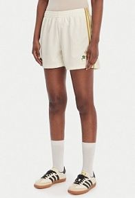 Szorty sportowe adidas białe Liberty London Firebird KE3663  Loose Fit