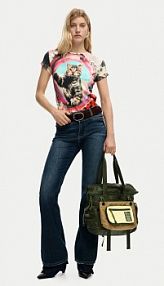 Plecak Desigual khaki damski 26SAKY06