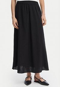 Spódnica maxi ONLY czarna Tizana 15372613  Regular Fit