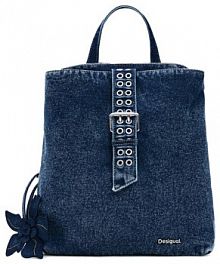 Plecak Desigual niebieski damski 26SAKD03