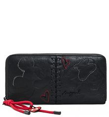 Portfel Desigual czarny damski 26SAYP17