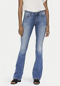 Jeansy ONLY niebieskie damskie Blush 15245444  Flare Fit