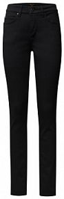 Jeansy o kroju skinny z 5 kieszeniami model DREAM MAC czarne damskie EAN 355L540290