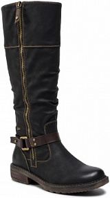 Kozaki Go Soft czarne damskie 9717-14811B-41R Black