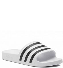 Klapki basenowe adidas białe damskie