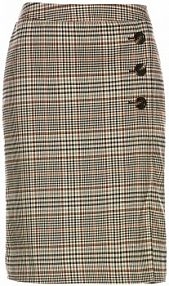 Spódnica ołówkowa z guzikami  Bonprix