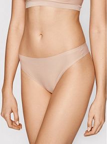 Stringi Chantelle beżowe Soft Stretch C26490