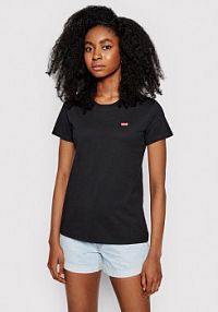 T-shirt Levis czarny damski Levi's®  Perfect Tee 39185-0008  Regular Fit