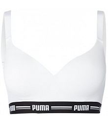 biustonosz typu bralette z paskiem z logo Puma biały EAN 604024001