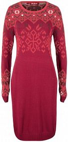 Sukienka dzianinowa w norweski wzór  Bonprix