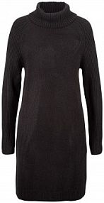 Długi sweter z golfem  damski Bonprix