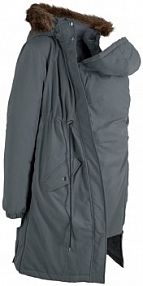 Parka 3 w 1 ciążowa z wstawką na nosidełko niemowlęce  Bonprix