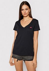 T-shirt Levis czarny damski Levi's®  Perfect Tee 85341-0003  Regular Fit