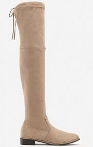 Beżowe Kozaki Sorry Not Sorry vices