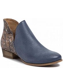 Sztyblety Maciejka granatowe damskie