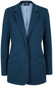 Długi żakiet z bawełnianego dżerseju  Bonprix