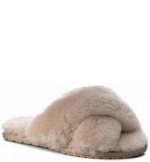 Kapcie EMU Australia beżowe damskie