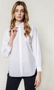 Koszula Emporio Armani biała damska 3H2C68 2N0FZ 0100  Regular Fit