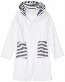 Szlafrok z frotte z bawełny organicznej  damski Bonprix