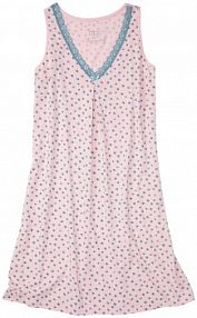 Krótka koszula nocna z miękkiej mieszanki wiskozy  Bonprix