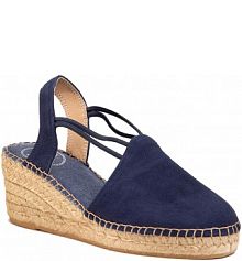 Sandały na obcasie Toni Pons granatowe