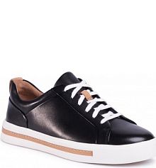Sneakersy Clarks czarne damskie