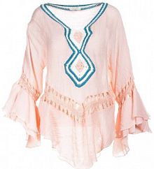 Jasnoróżowa tunika Raylee Born2Be