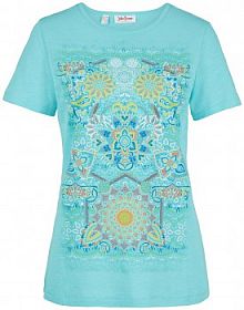 T-shirt z nadrukiem  damski Bonprix