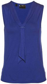 Top z krawatką  damski Bonprix