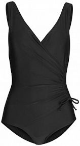 Kostium kąpielowy z marszczeniem, lekki stopień modelowania sylwetki  Bonprix