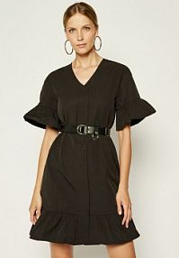 Sukienka koszulowa Silvian Heach czarna 